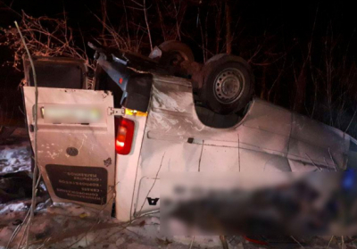 ДТП на Полтавщині: помер п'ятий пасажир мікроавтобуса, водій - у реанімації