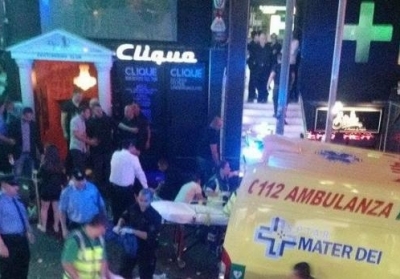 На Мальті близько 70 людей постраждали через тисняву в нічному клубі

