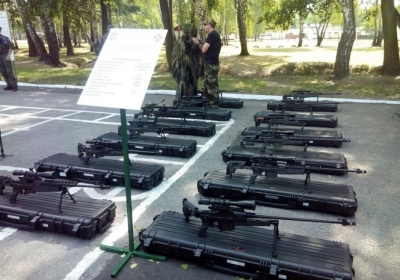 Снайперські гвинтівки підвищеної точності 7.62 бригади оперативного реагування. Фото: photo.freejournal.biz