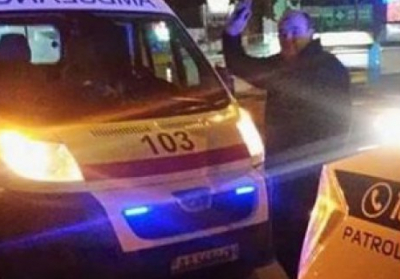 В Киеве четыре экипажа полиции разнимали драку пассажиров троллейбуса