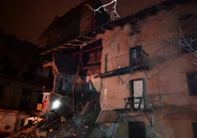 В центре Львова частично обрушился жилой дом