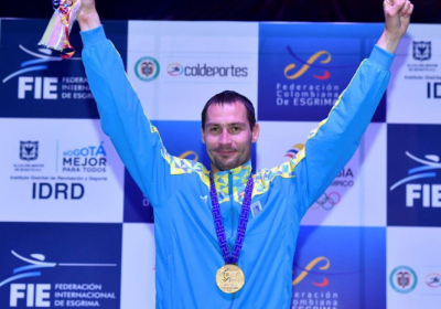 Украинский шпажист Никишин победил на международных соревнованиях в Колумбии