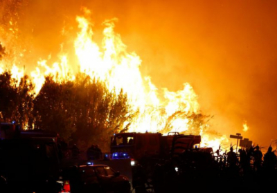 У Франції вирують сильні лісові пожежі