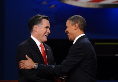 Мітт Ромні, Барак Обама. Фото: AFP