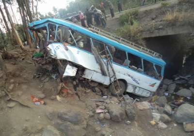 В Эфиопии 38 человек стали жертвами аварии