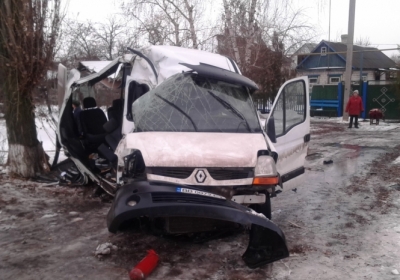 На Луганщині жертвами аварії стали десять осіб