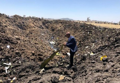 В авіакатастрофі в Ефіопії загинули понад 20 співробітників ООН