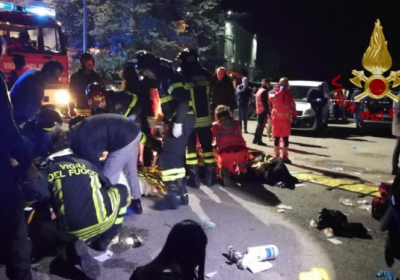 Из-за давки в ночном клубе Италии погибли шесть человек, более 100 пострадавших