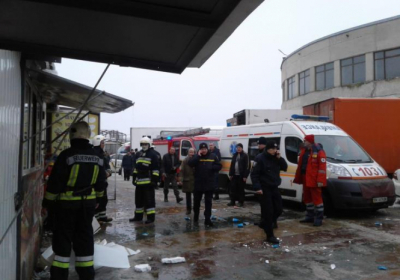 В киоске с шаурмой в Киеве взорвался газовый баллон, есть травмированные