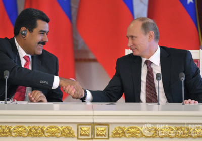 Николас Мадуро и Владимир Путин. Фото: РИА Новости