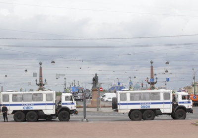 Антикорупційний мітинг у Санкт-Петербурзі: ОМОН затримав близько 150 людей