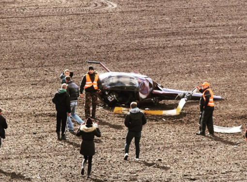 На ралли в Латвии разбился вертолет: есть жертвы - ВИДЕО