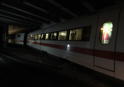 В Швейцарии сошел с рельсов пассажирский поезд из Германии