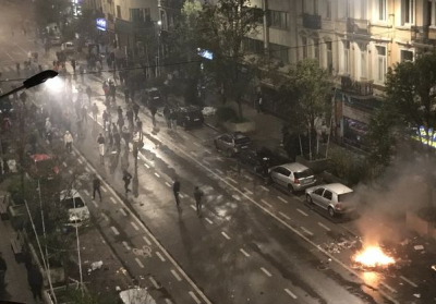 Болельщики сборной Марокко устроили беспорядки в центре Брюсселя