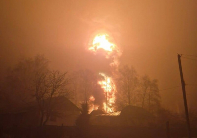 У Тамбовській області рф після атаки дронів спалахнула пожежа на нафтобазі