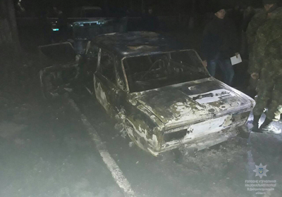 На Днепропетровщине обстреляли автомобиль с полицейскими
