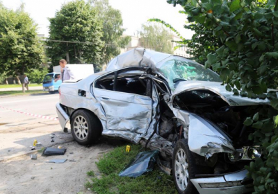 В Виннице столкнулись четыре автомобиля - погиб один человек, трое травмированы