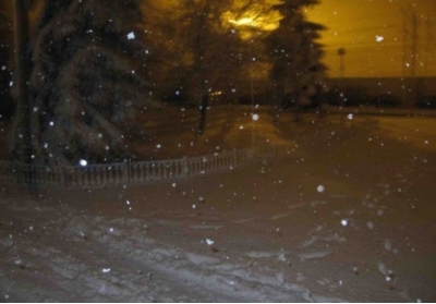 Сніг у Маріуполі Фото:0629.com.ua