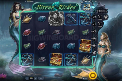 Чудесное пение может стать погибелью моряков в новом выпуске Siren’s Riches от Red Tiger Gaming