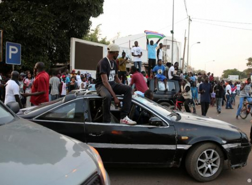 В столице Гамбии встречали войска стран Западной Африки