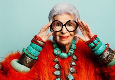 97-річна американка Айріс Апфель підписала свій перший модельний контракт