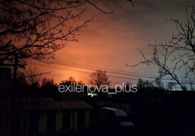 Після атаки дронів у росії загорівся порт Усть-Луга