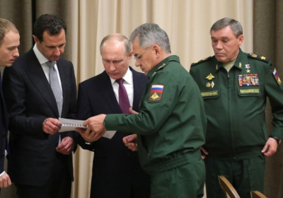 Путин провел переговоры с Асадом в Сочи