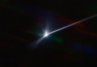 Телескоп сфотографував кометний шлейф, що утворився після навмисного врізання космічного апарату NASA в астероїд