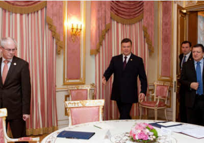 Янукович і європейські політики. Фото: president.gov.ua