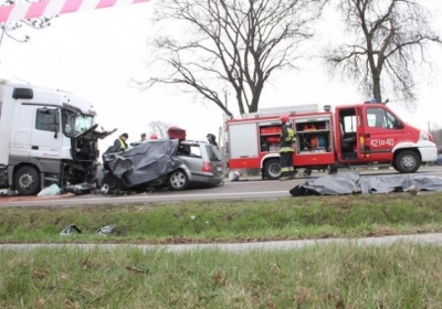 Внаслідок аварії на трасі Люблін-Варшава загинули четверо українців