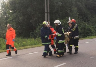 Четверо постраждалих у ДТП в Польщі перебувають у важкому стані