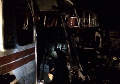 Оприлюднено прізвища постраждалих від вибуху автобуса під Артемівськом