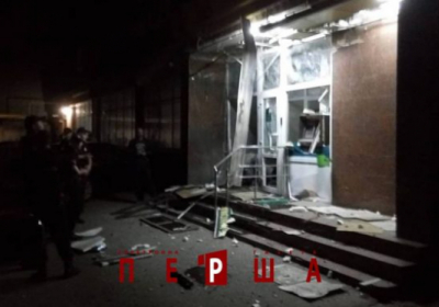 В Кропивницком прогремел взрыв возле отделения банка