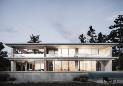 Modern house: бетонный концепт от Dezest Dеsign