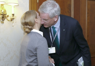 Юлия Тимошенко, Карл Бильд. Фото: batkivshchyna.com.ua