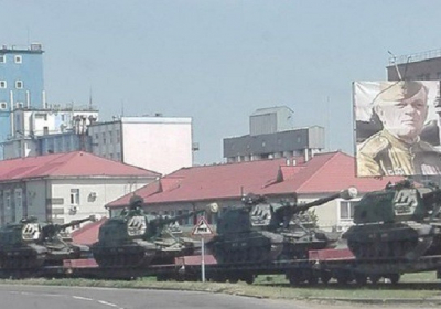 Російські війська почали прибувати у Білорусь, - ФОТО