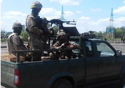 Милиционеров, которые оказали сопротивление бойцам АТО в Лисичанске, арестовали 