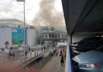 В аэропорту Брюсселя прогремели два мощных взрыва: есть погибшие - ВИДЕО (+18)