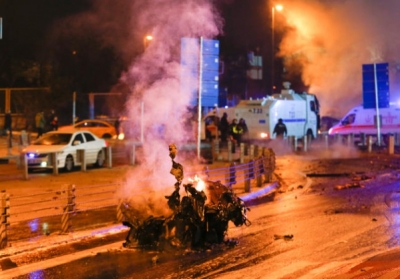 В Стамбуле произошел взрыв возле стадиона