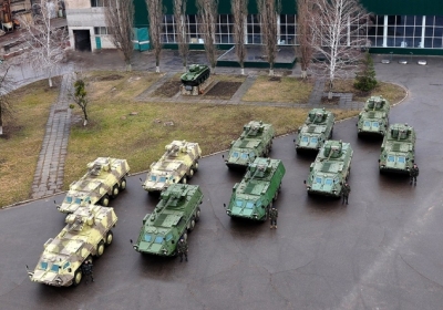 Аваков показав нові БТР-и для Національної гвардії