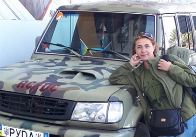 Полтавська волонтерка Бикова заявила про напад на неї
