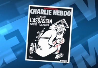 Charlie Hebdo до річниці терактів вийде з карикатурою на бога на обкладинці