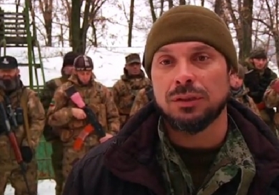Лідер чеченців, заступник командира групи із позивним "Стінгер". Фото: print screen