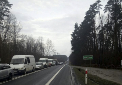 На Украине-польской границе более 1000 машин в очереди на въезд в Украину