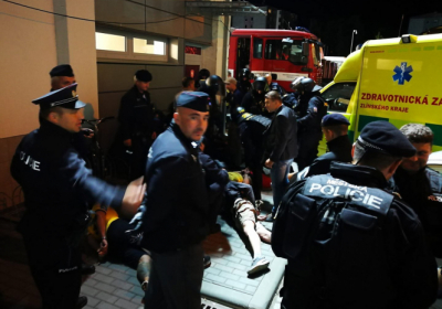 Чешская полиция задержала болельщиков Украины сразу после матча Лиги наций - ВИДЕО