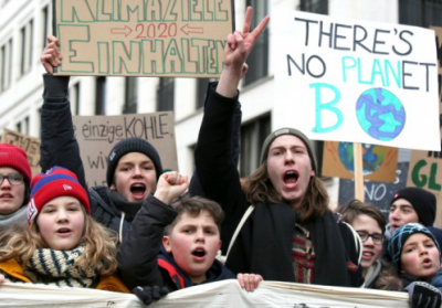 У Києві молодь долучилась до всесвітньої акції за екологію #ClimateStrike

