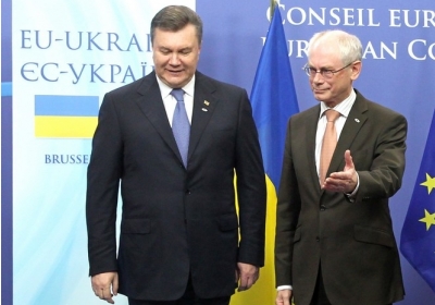 Віктор Янукович, Герман ван Ромпей. Фото: consilium.europa.eu