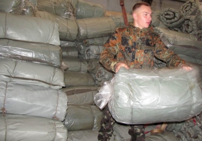 Украинская армия получила первую партию гуманитарной помощи из Польши