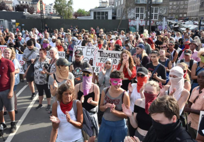 У Данії протестували проти заборони носити паранджу в громадських місцях
