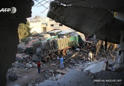 Атака на гумконвой в Сирії: 20 осіб загинули